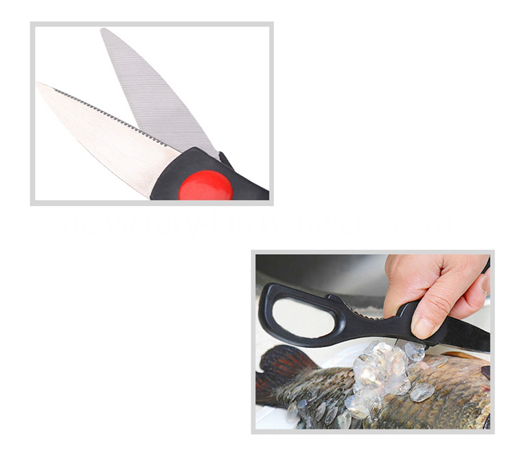 Küchenschere aus Edelstahl Stainless Steel Kitchen Scissor